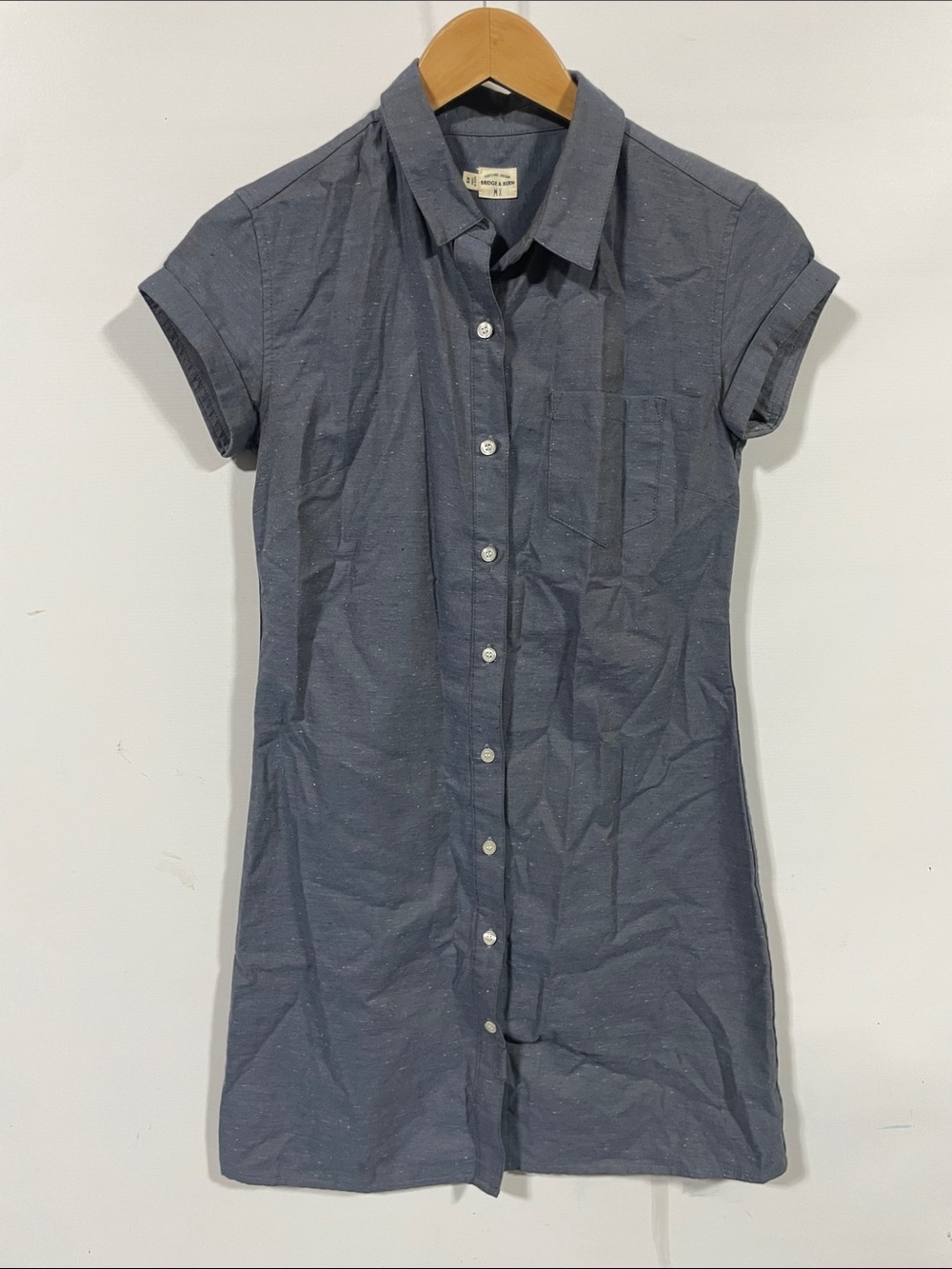 Bridge & Burn Blue Midi Dress